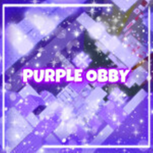 Purple obby - COTTON CANDY OBBY