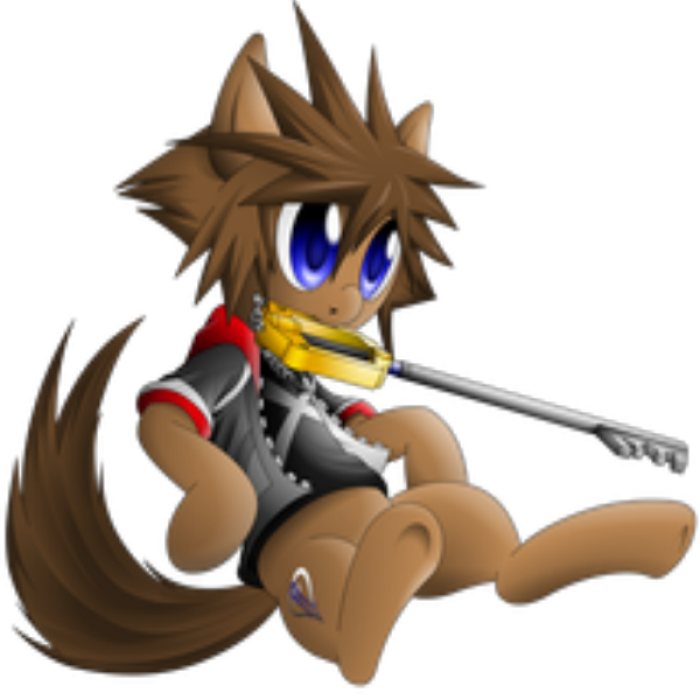 sora pony (from kingdom hearts :P) Roblox decal
