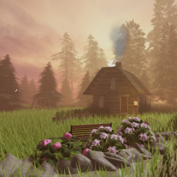 Cozy Cabin in the Forest