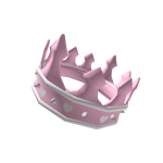 👑Spiky Pink Princess Heart Crown