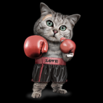 Boxing Cat