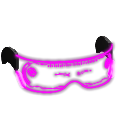 🤖 [EMISSIVE] Pink Cyberpunk Tech Glasses Roblox item
