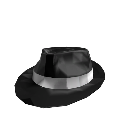 BIack SparkIe Time Fedora