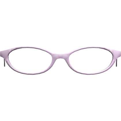 Nerdy Light Purple Office Siren Oval Glasses