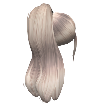 Blonde Silky High Ponytail Roblox item