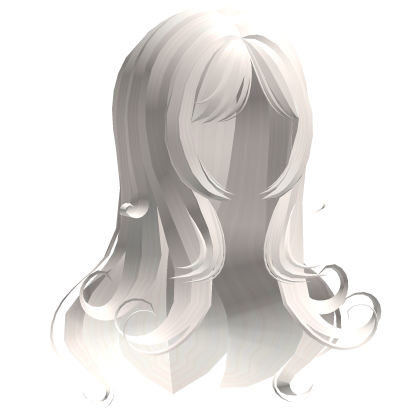 ♡꒰ light blonde cute shoujo flowy princess hair Roblox item