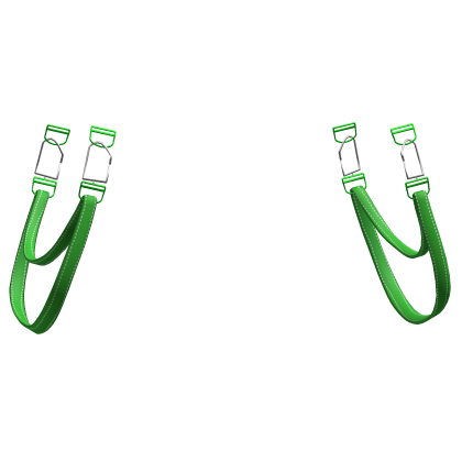 green side waist belt suspenders Roblox item