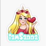 I AM San#a Loves Unicorns!!! (Fan Made)