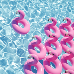 Flamingo Floaties