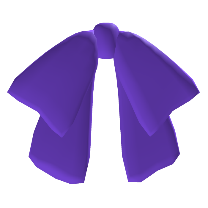 Kawaii Purple Bowtie