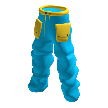 Blue Box Pants