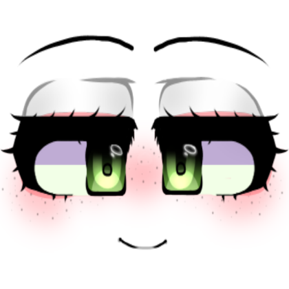 Anime Face // chill Roblox decal