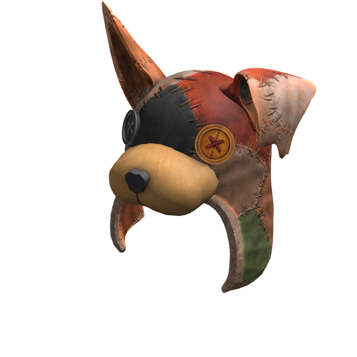 Patch Hound Dog Hat Plushie