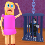 TEAM EVIL MOM ESCAPE!👱🏻‍♀️ (TEAMWORK OBBY)