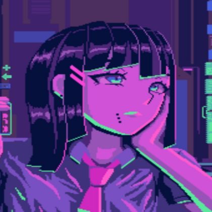 Anime Purple Roblox decal