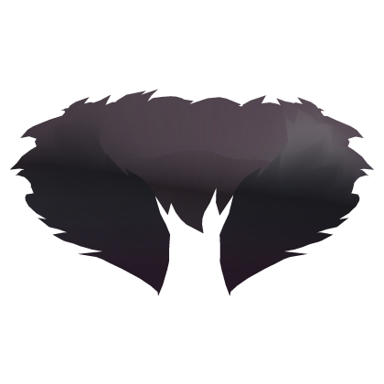 Dark Fluffy Neck Scarf - Baba [Deadlock]