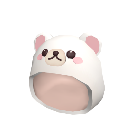 Cutesy Polar Bear Hood