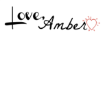 Love, Amber ©