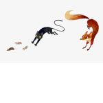 Grupo fox e gatos