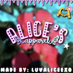 *- Alice’s Apparel -*