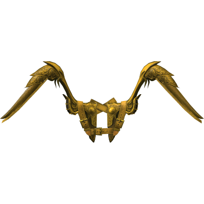 (Pt 1) Yellow Icarus Wings Shell Recolor (Addon) Roblox item
