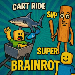 Cart ride into Triple Super Brainrot