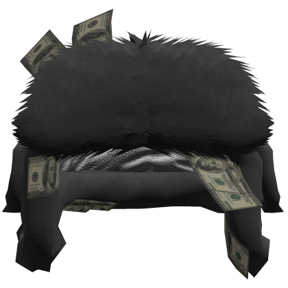 Black & White Money Ushanka Roblox item