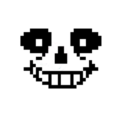 sans face Roblox decal