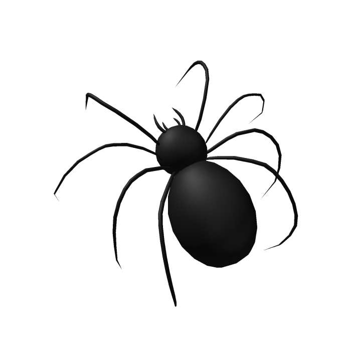 halloween spider hairclip (small) ♡