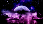 Purple moon