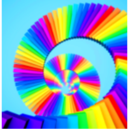Rainbow Obby 🌈 🤑😲