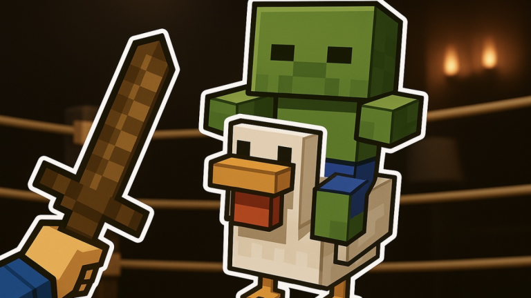 Fight CHICKEN JOCKEY! screenshot 1