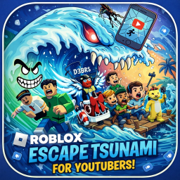 Escape the tsunami for Youtuber's ✅
