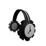 Clock Headphones
