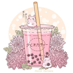 the pink boba group