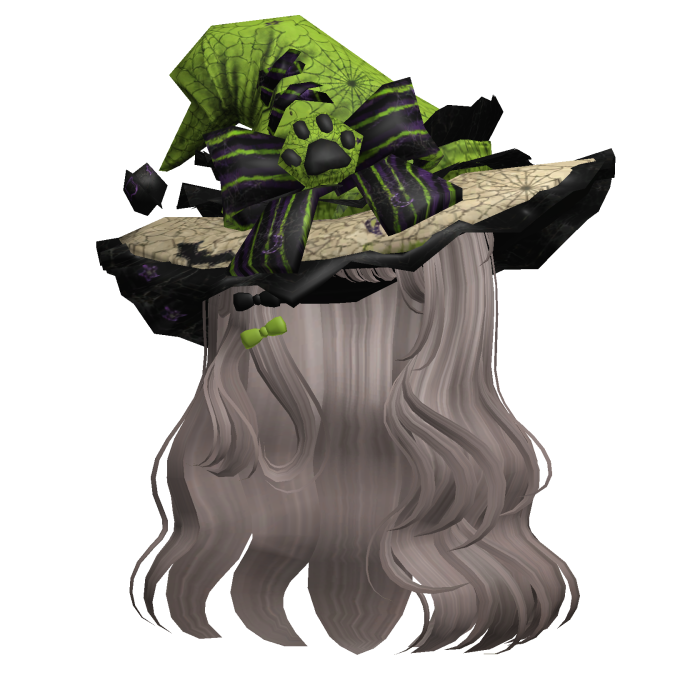 Ash Kawaii Witch Halloween Hair
