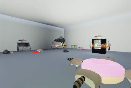 Raccoon town