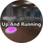 Up And Running Roblox badge thumbnail