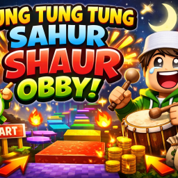 Tung Tung Tung Sahur Brainrot Easy Obby🌈🤑🔥