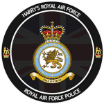 |RAF| Royal Air Force Police.