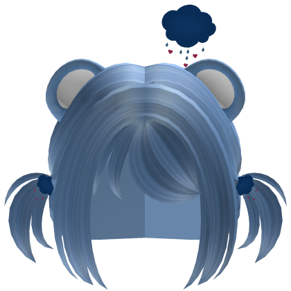 𖹭.ᐟ 𐔌Grumpy Bear𐦯 Hair