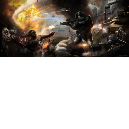 military VS zombies