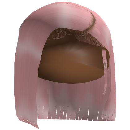 𝓭 Straight Side Part Bob (Pink)