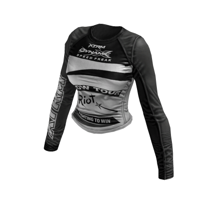 Graffiti Hashiriya Streetracer Top (Dark Grey)