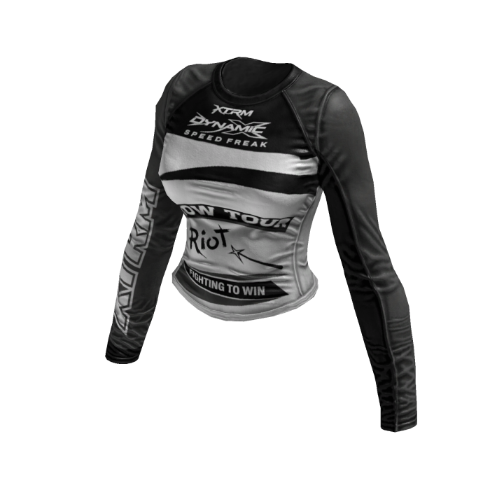 Graffiti Hashiriya Streetracer Top (Dark Grey)