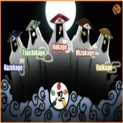 Main Kages Of Naruto Roblox decal