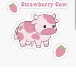 #Strawberry_cow_official