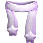 Purple Decora Star Scarf