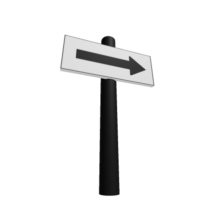 Right Turn sign.