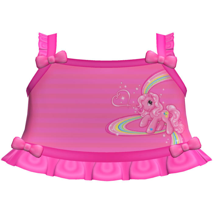 cute pink g3 mlp tweencore cutecore top